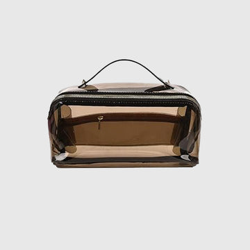 Organiseur ClearStyle Ainhoa | Organisateur de voyage transparent et élégant | Pratique et élégant