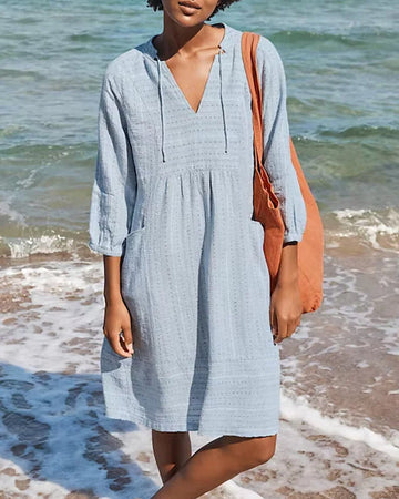 Robe d'été légère Torena pour femme | Aéré et confortable | Parfait pour les vacances et la vie quotidienne