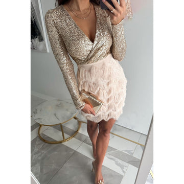 Robe Aurora avec patchwork et franges | Design bohème chic | Léger et élégant