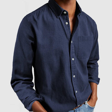 Polo à manches longues pour homme Orliana | Style élégant | Coton de haute qualité | Parfait pour les journées décontractées