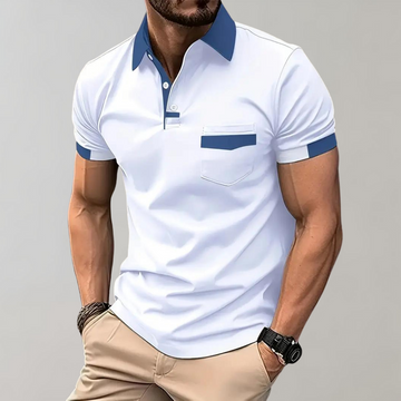 Polo décontracté en coton Elyssian | Avec sac | Confortable et élégant pour hommes