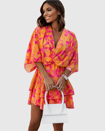 VivaKai Women's Colorful Summer Dress | Summer dress | Floral design | Comfortable & elegant | Perfect for hot days