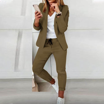LuxeAura Elegant Set for Women | Stylish 2-Piece Set | Perfect for Office & Leisure | Fashion Set for Every Event