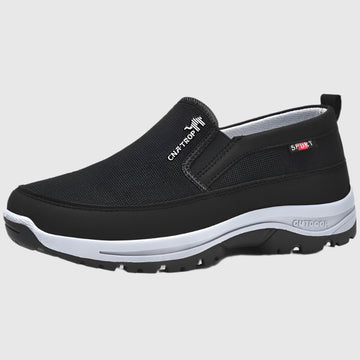 FlexiFit – Orthopädische Slip-On Schuhe mit Fußgewölbeunterstützung | Bequeme Geh-Schuhe | Plimsolls für den Alltag