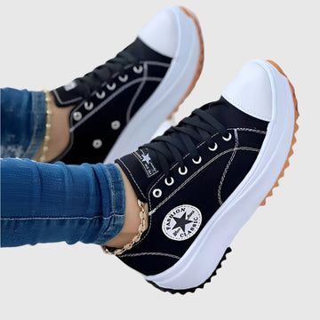 Baskets à plateforme pour femmes StrideLuxe | Élégant et confortable | Parfait pour les loisirs et le streetwear