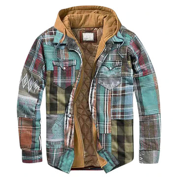 Astrinae Herrenjacke mit Kapuze | Winddicht & Atmungsaktiv | Perfekt für Outdoor & Freizeit