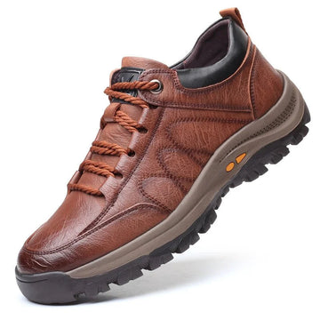 SolaceFlex Orthopedic Leather Shoes for Men | Comfortable | Stability | Breathable | Everyday Shoes for Comfort and Health