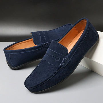 Vellano Elegante Wildleder-Loafer | Bequem & Stilvoll | Perfekt für Alltag & Business