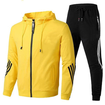 VeloSport Herren Trainingsanzug | Bequem | Sportlich & Funktional für Fitness & Freizeit