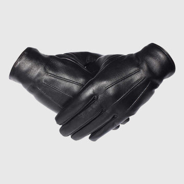 Lined Winter Gloves | Leather Gloves | Elegant leather gloves for stylish warmth
