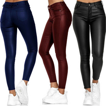 StretchFit Stretch Leather Pants | Comfort &amp; Style | Flexible design for every occasion