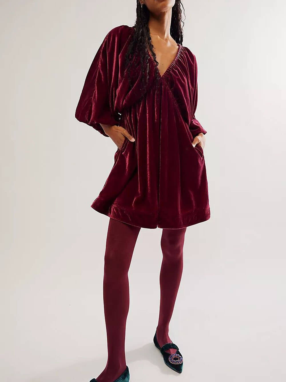 Xavendra velvet mini dress for women | Seductive look | Perfect for elegant evening events
