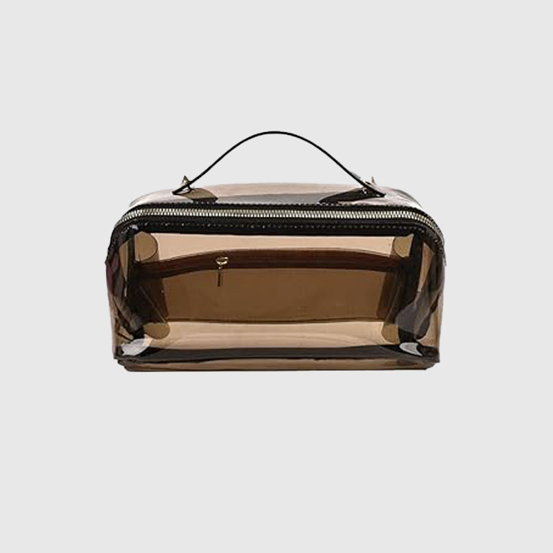 Ainhoa ​​ClearStyle Organizer | Stylish Transparent Travel Organizer | Practical &amp; Elegant