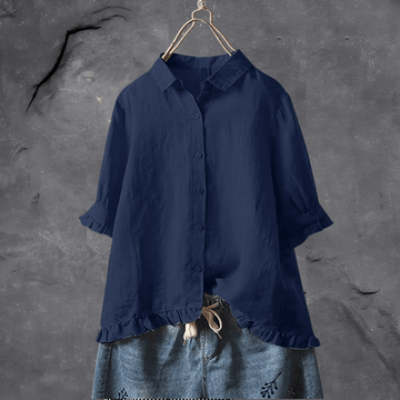StyleCraft Elegant Cotton Shirt | Breathable | For Business &amp; Leisure | In Navy Blue, White, Pink &amp; Mustard Yellow