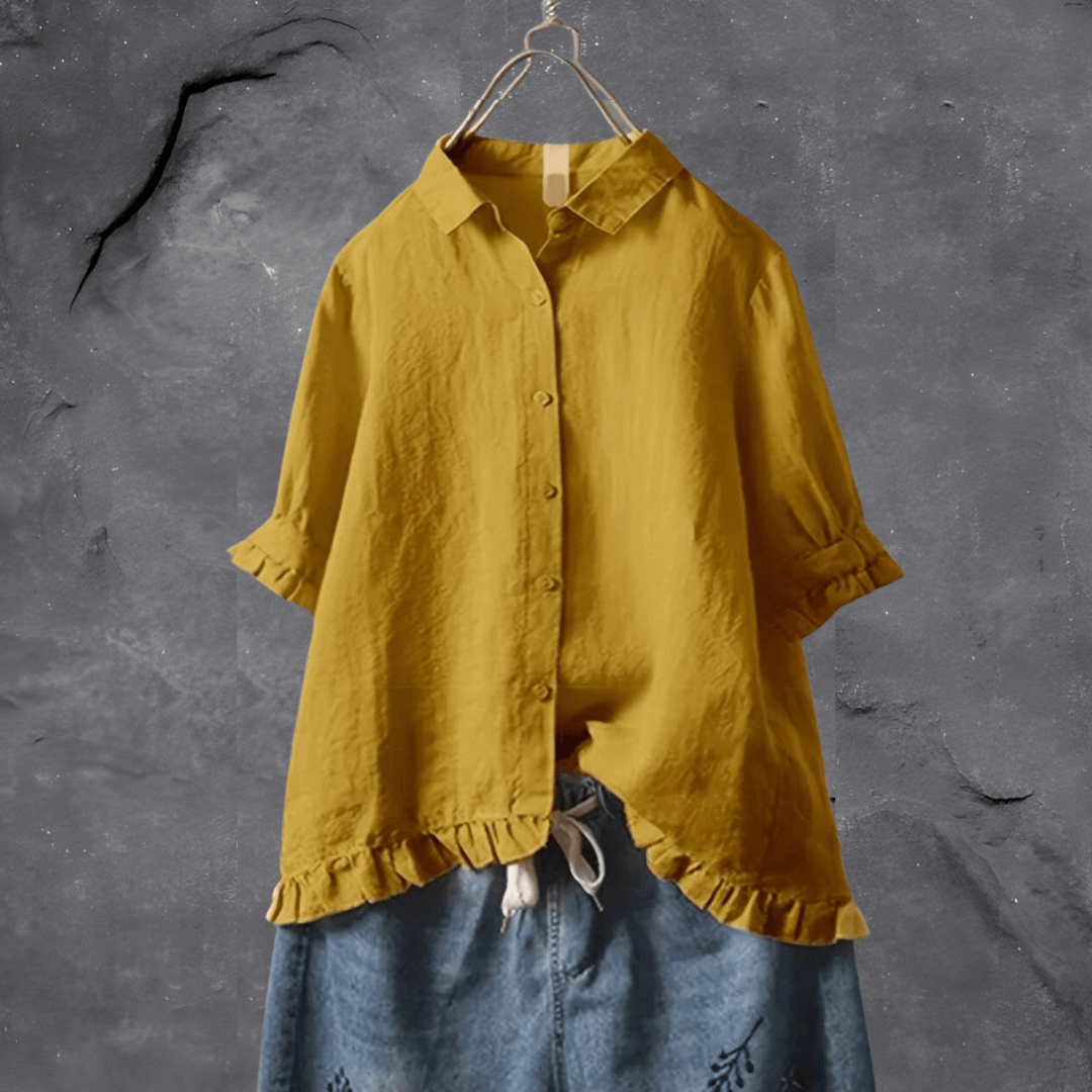 StyleCraft Elegant Cotton Shirt | Breathable | For Business &amp; Leisure | In Navy Blue, White, Pink &amp; Mustard Yellow