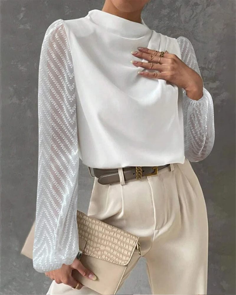 Olvira Elegant Women's Top | Versatile | Casual &amp; Formal | Perfect for Office &amp; Leisure
