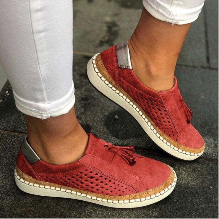 Selthira Breathable Orthopedic Slip-Ons for Women | Comfortable | Relief from Foot Pressure | Ideal for Everyday Wear