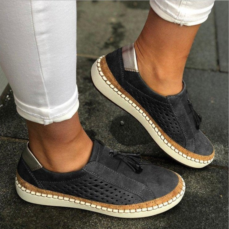 Selthira Breathable Orthopedic Slip-Ons for Women | Comfortable | Relief from Foot Pressure | Ideal for Everyday Wear