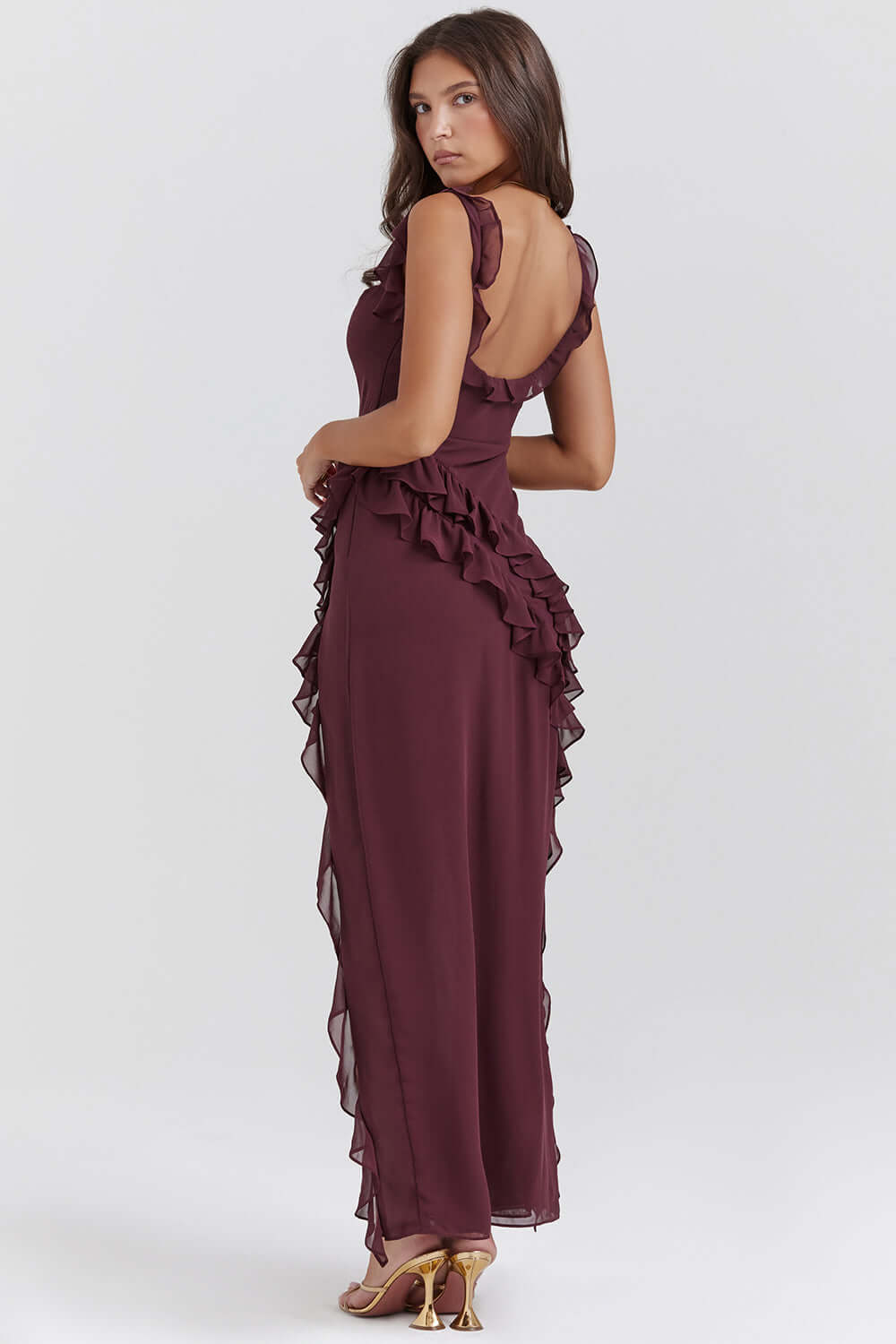Rosalyn Elegant Midi Dress | Feminine Cut | Comfortable &amp; Stylish | Perfect for Everyday Wear &amp; Events 