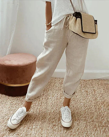 Azyra Leichte Sommerhose | Boho-Stil | Bequem & Atmungsaktiv
