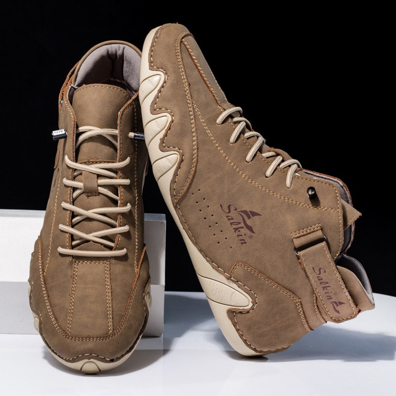 Chaussures en cuir pour hommes Liorael | Orthopédique | Confort et style