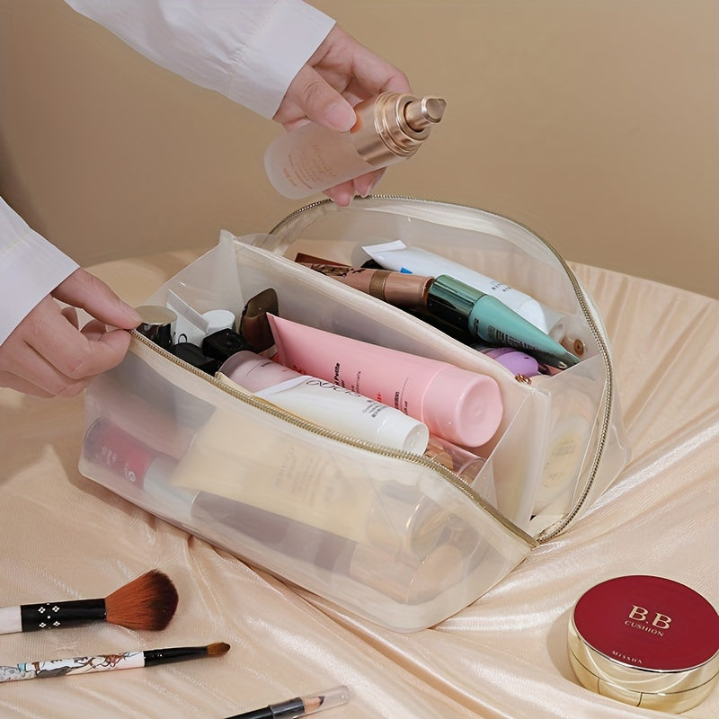 Ainhoa ​​ClearStyle Organizer | Stylish Transparent Travel Organizer | Practical &amp; Elegant