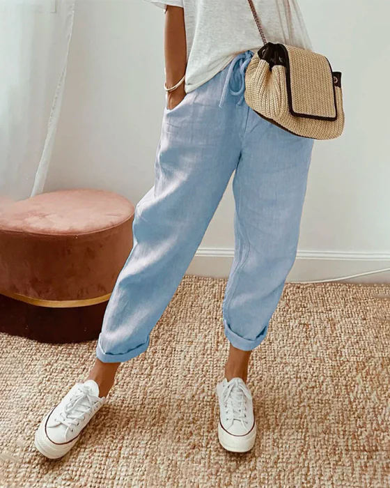 Azyra Leichte Sommerhose | Boho-Stil | Bequem & Atmungsaktiv