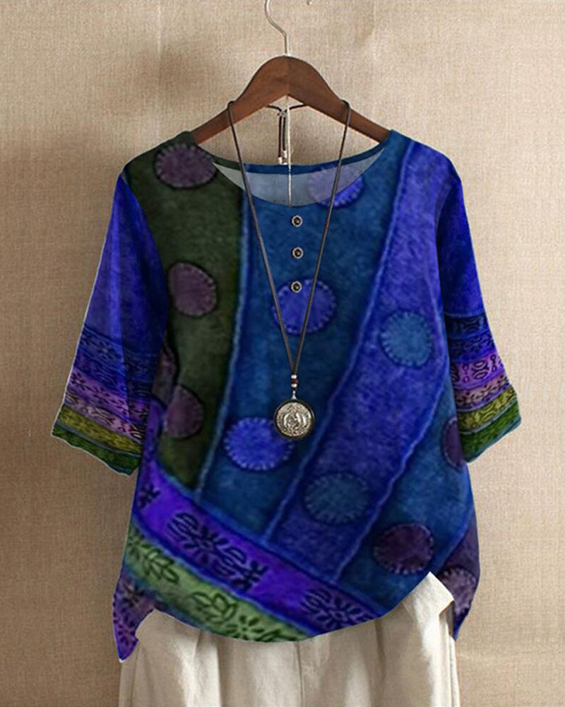 Nalirae Casual Half-Sleeve Top | Comfortable | Light &amp; Airy for Summer