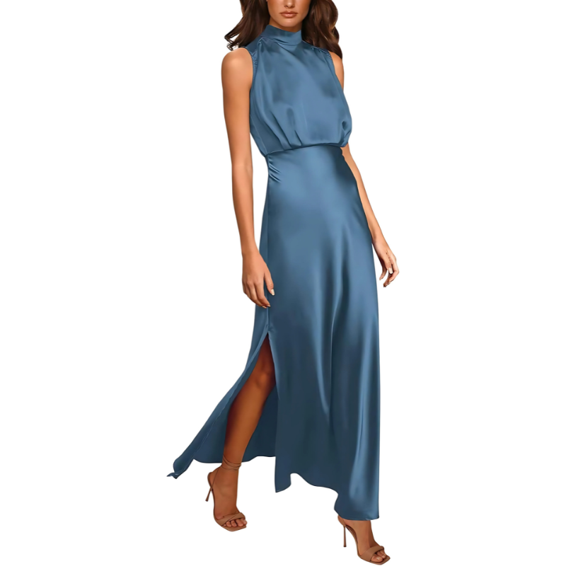 Robe longue élégante Hannelora pour femme | Parfait pour les occasions spéciales