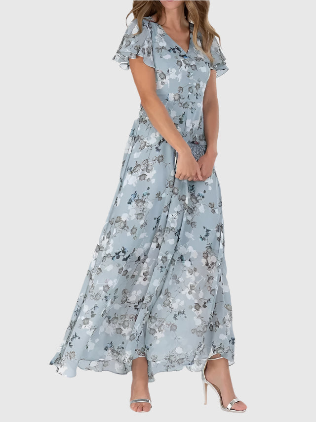 EdenBliss – Robe fleurie élégante pour femme | Aéré | Élégant | Parfait pour le printemps et l'été