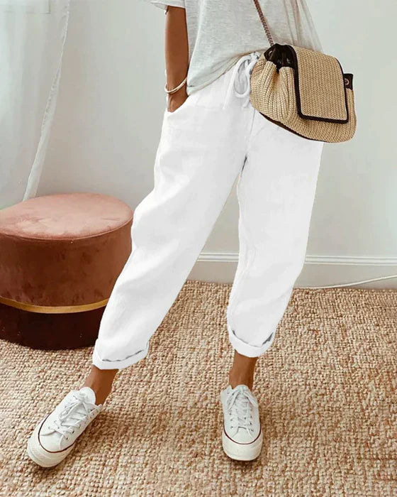 Azyra Leichte Sommerhose | Boho-Stil | Bequem & Atmungsaktiv