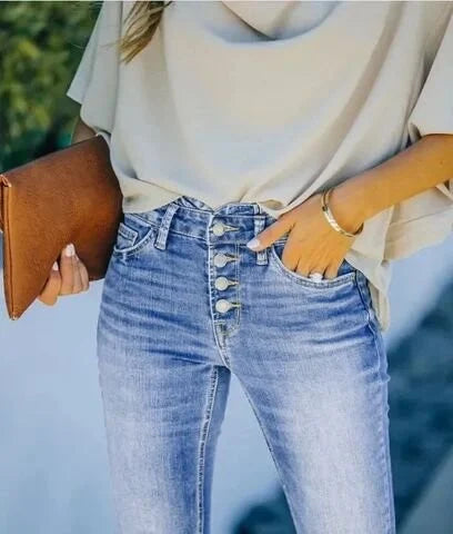 Jean taille haute CurveFit | Coupe moulante et confortable | Tendance et polyvalent