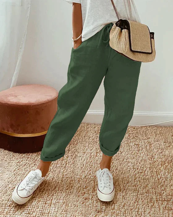 Azyra Leichte Sommerhose | Boho-Stil | Bequem & Atmungsaktiv