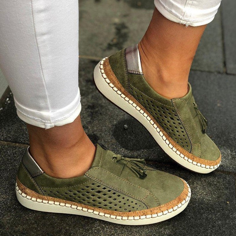 Selthira Breathable Orthopedic Slip-Ons for Women | Comfortable | Relief from Foot Pressure | Ideal for Everyday Wear
