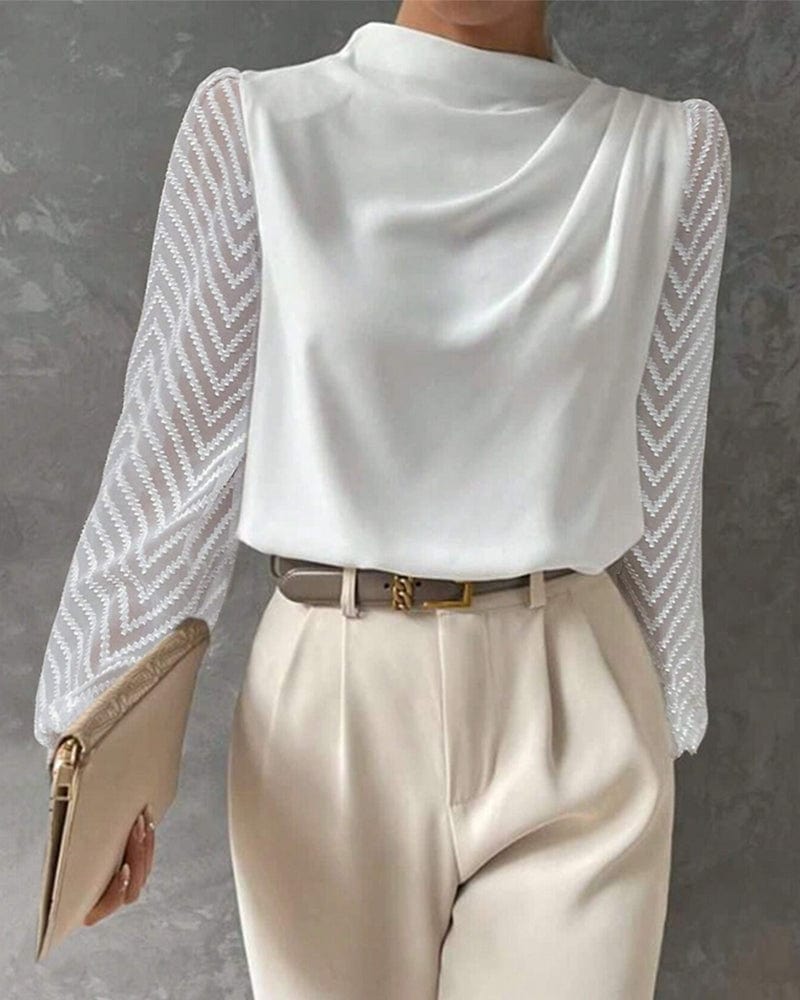 Olvira Elegant Women's Top | Versatile | Casual &amp; Formal | Perfect for Office &amp; Leisure