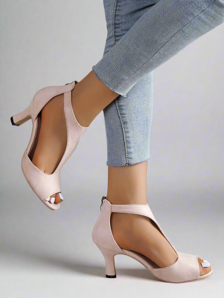 Sandales à talons pour femmes GlamStep | Bouts ouverts | Élégance et confort pour chaque occasion