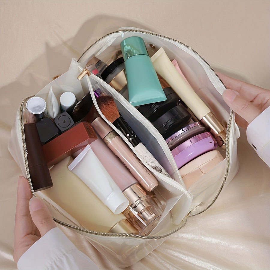 Ainhoa ​​ClearStyle Organizer | Stylish Transparent Travel Organizer | Practical &amp; Elegant