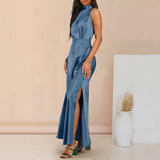 Robe longue élégante Hannelora pour femme | Parfait pour les occasions spéciales