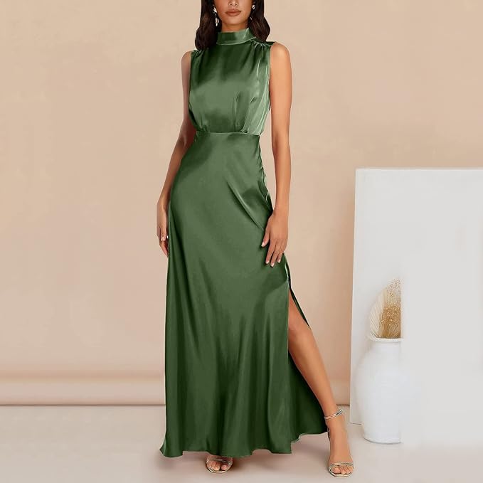 Robe longue élégante Hannelora pour femme | Parfait pour les occasions spéciales