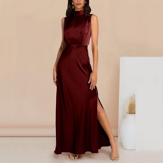Robe longue élégante Hannelora pour femme | Parfait pour les occasions spéciales