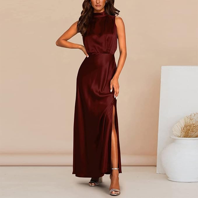 Robe longue élégante Hannelora pour femme | Parfait pour les occasions spéciales