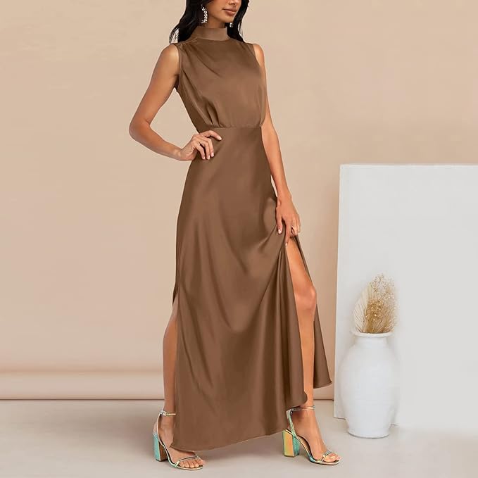 Robe longue élégante Hannelora pour femme | Parfait pour les occasions spéciales