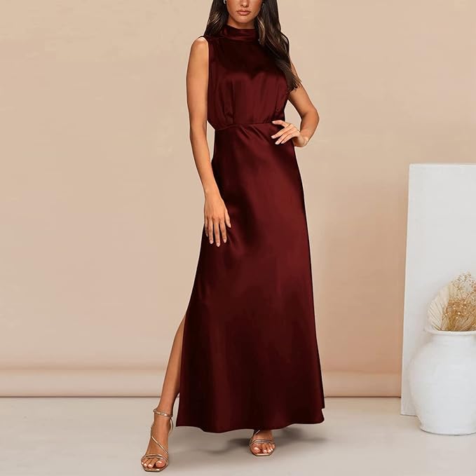 Robe longue élégante Hannelora pour femme | Parfait pour les occasions spéciales