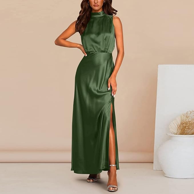 Robe longue élégante Hannelora pour femme | Parfait pour les occasions spéciales