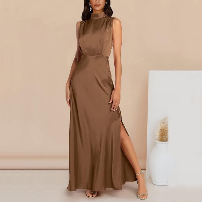 Robe longue élégante Hannelora pour femme | Parfait pour les occasions spéciales