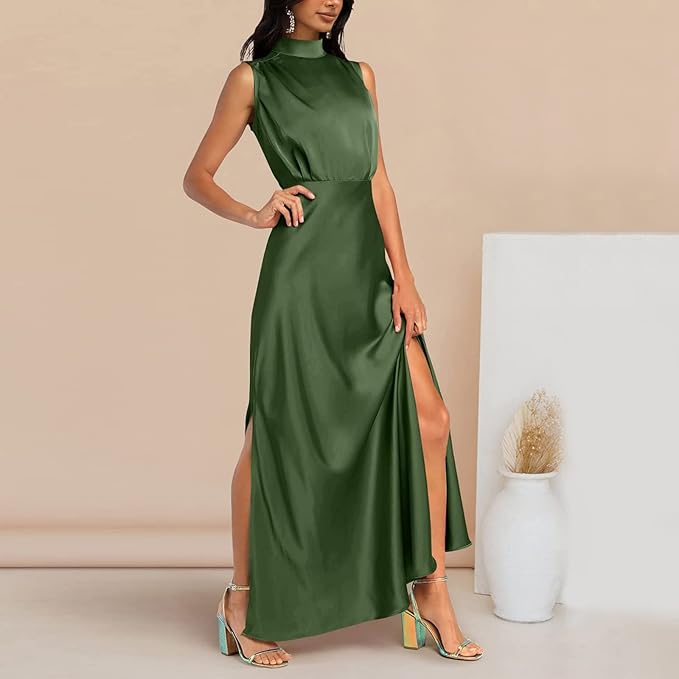 Robe longue élégante Hannelora pour femme | Parfait pour les occasions spéciales