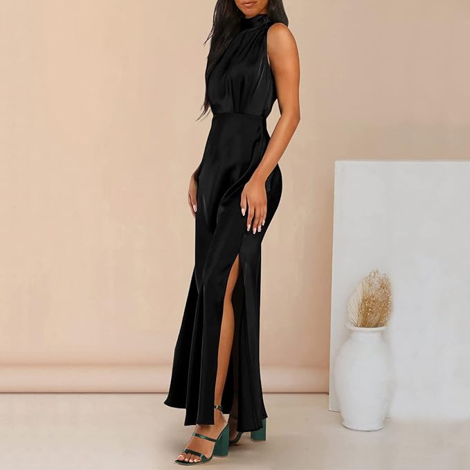 Robe longue élégante Hannelora pour femme | Parfait pour les occasions spéciales