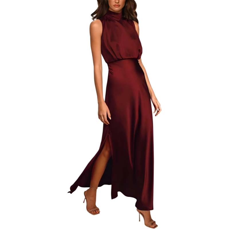 Robe longue élégante Hannelora pour femme | Parfait pour les occasions spéciales