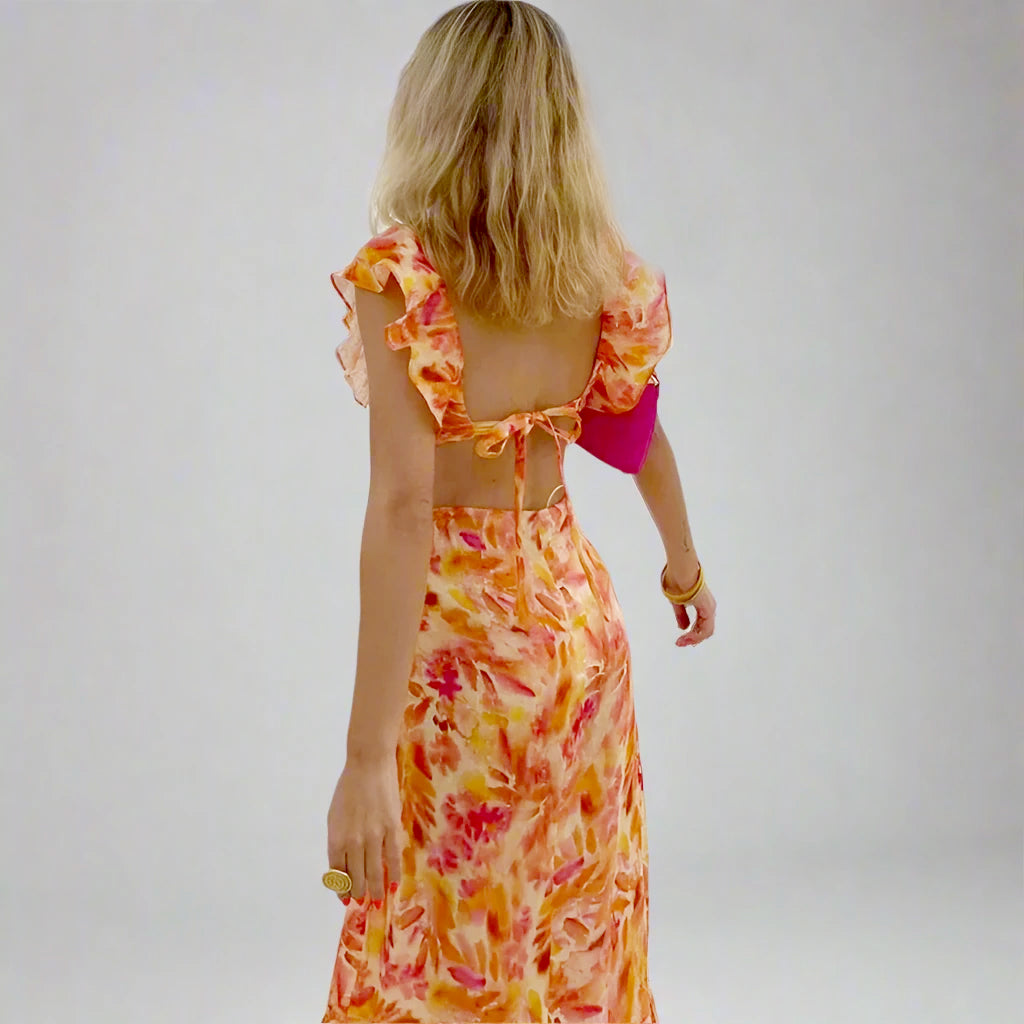 BellaViva Sommer Maxikleid | Luftig & Stilvoll | Perfekt für Strand & Alltag