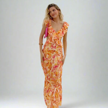 BellaViva Sommer Maxikleid | Luftig & Stilvoll | Perfekt für Strand & Alltag